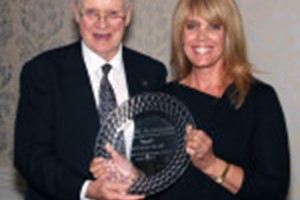 Laura Turner Seydel receives a 2014 Claes Nobel World Betterment Award
